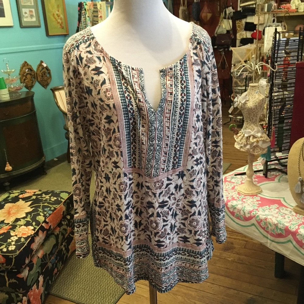 Lucky Brand 3/4 sleeve Tshirt